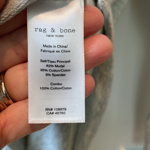 Rag & Bone Open Shoulder Stylish Top Sz Small - Picture 3 of 7